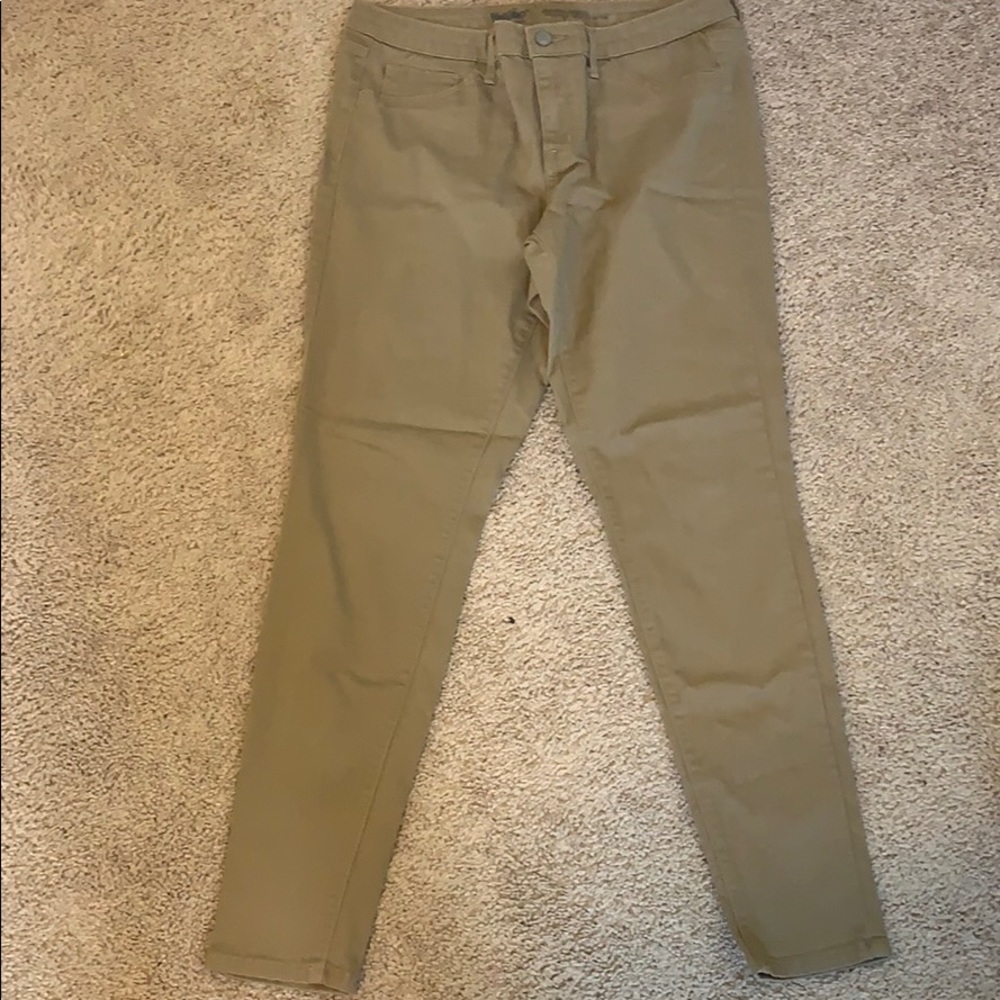 Khaki jeggings